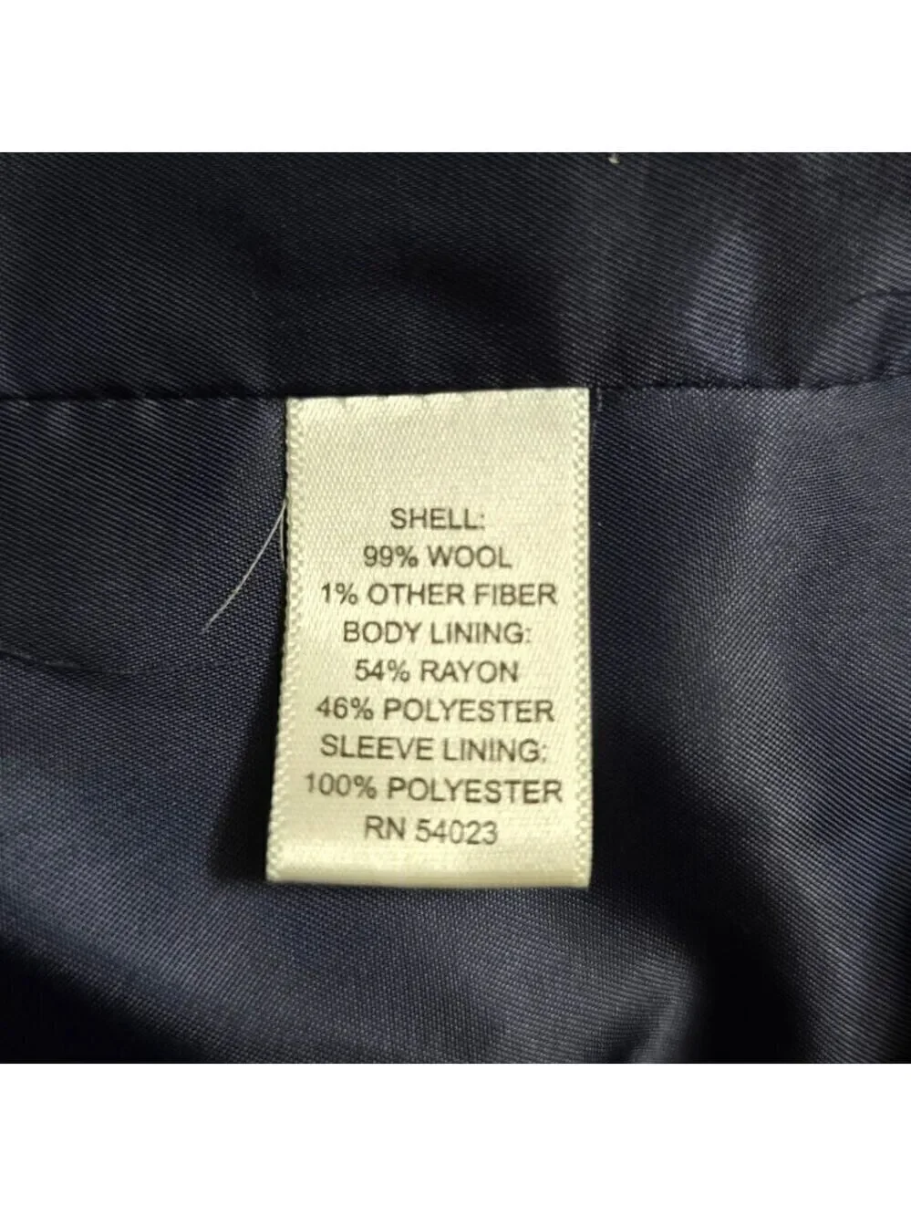 Banana Republic Navy Pinstripe Modern Fit Single Breasted Blazer Sz 42R